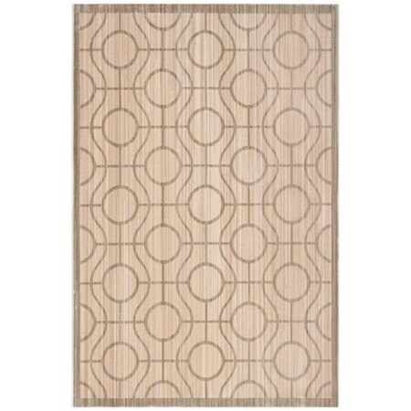 Safavieh Infinity Power Loomed Large Rectangle Rug- Yellow - Green- 8 x 10 ft. INF590S-8
